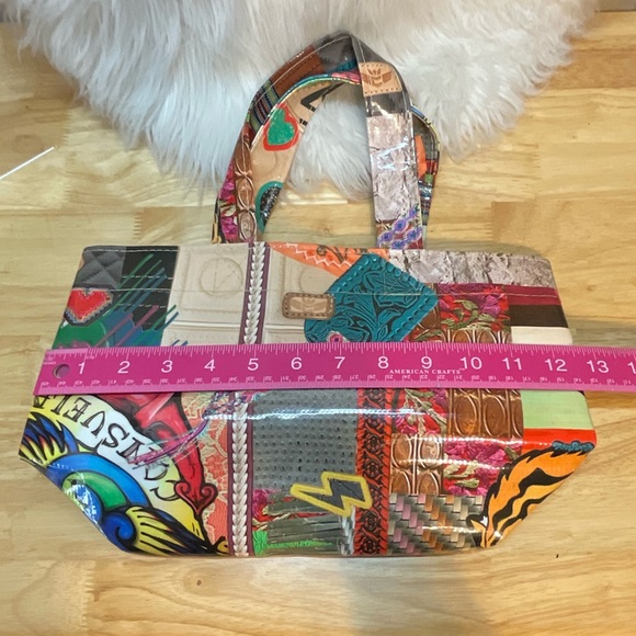 Consuela Orange and Yellow Mini Bag Artistic Flair - Picture 13 of 15